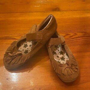 Livie & Luca Tan Kids Moccasins
